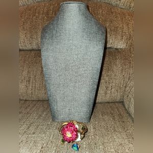 Betsey Johnson Flower Bracelet